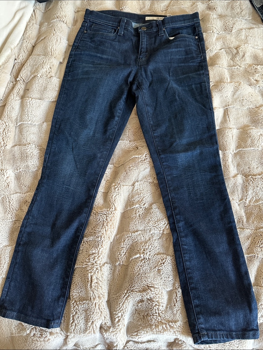 DKNY Dark Blue Skinny Leg Women's Jeans - Size 4